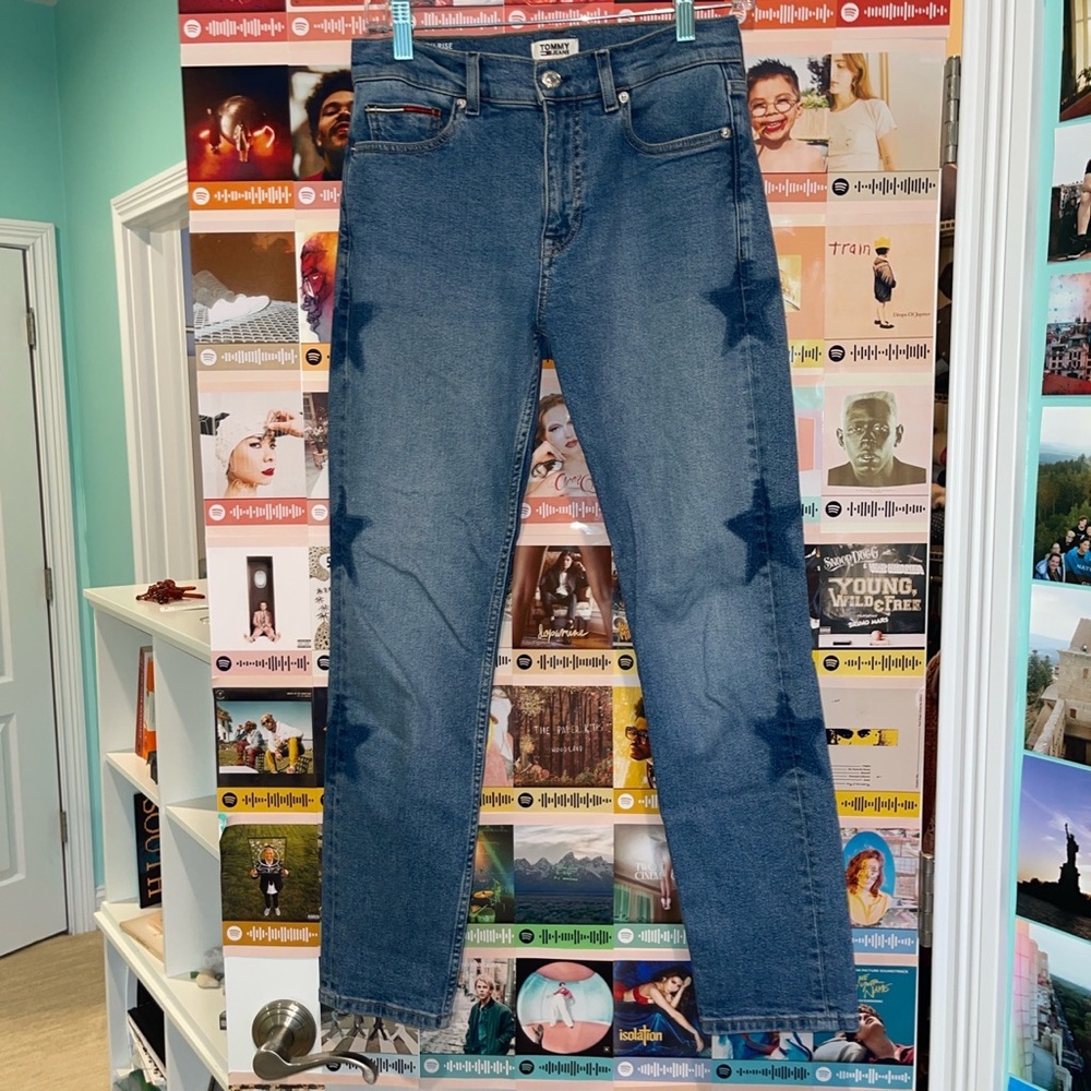 tommy hilfiger jeans with stars